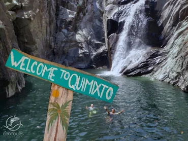 Quimixto waterfall hike near Puerto Vallarta